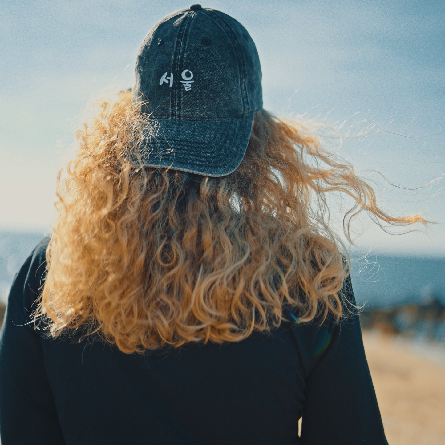 Casquette vintage brodée – Séoul 서울 🇰🇷
